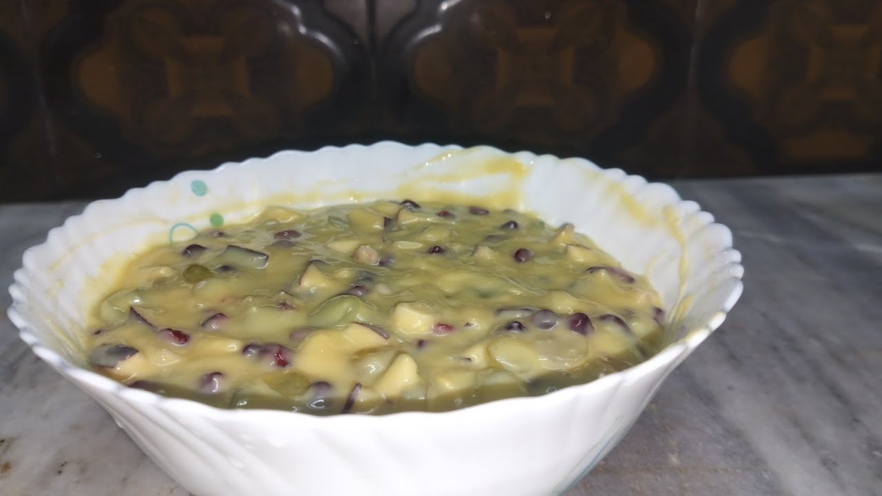 Fruit custard #myfoodlabwithbro 