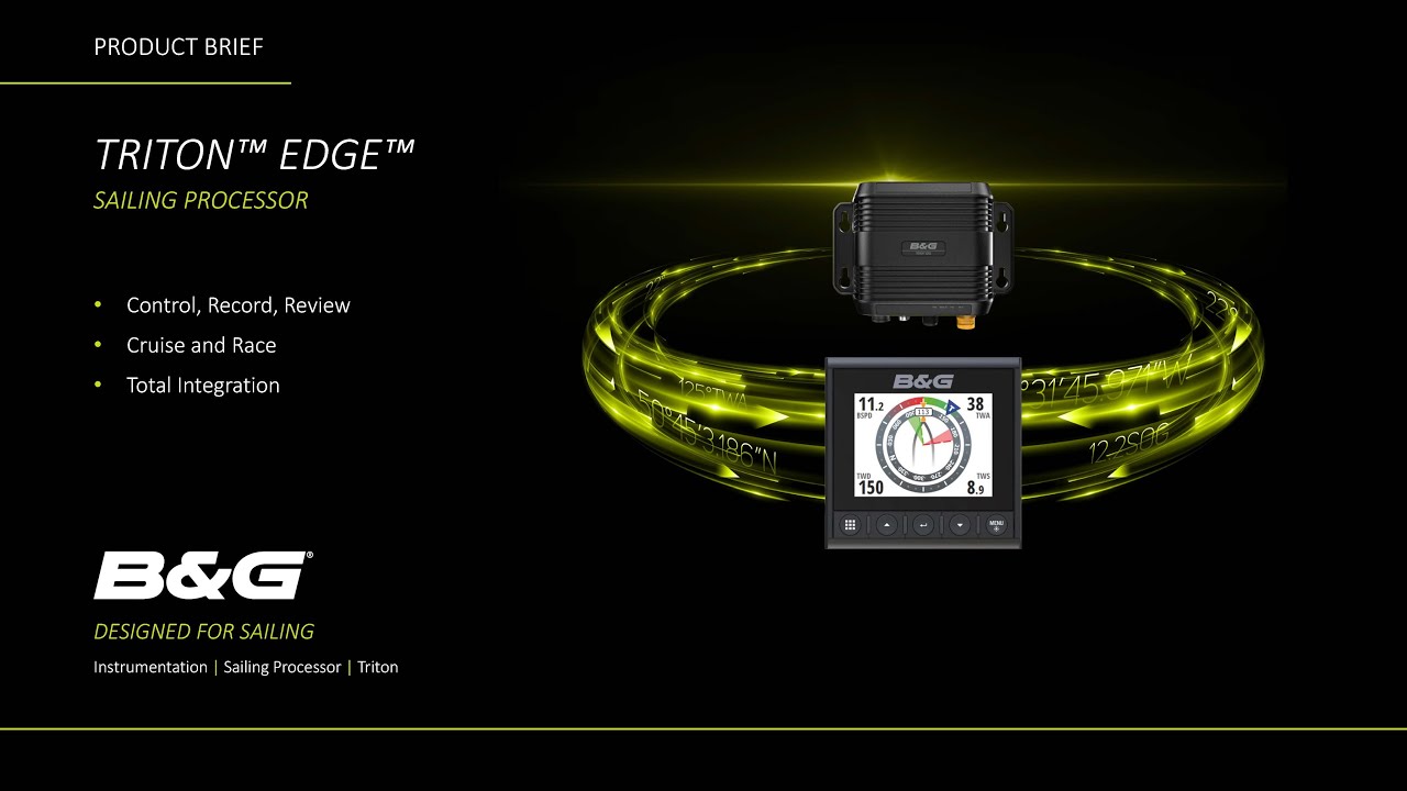 B&G Triton Edge Webinar ES
