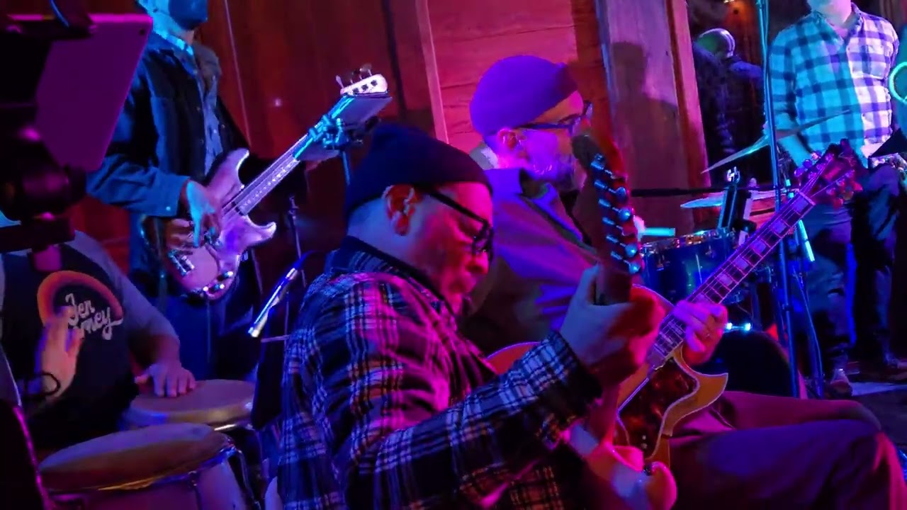 The BT/ALC Big Band, featuring Steve Fell,  and Jeff Lockhart on 🎸 