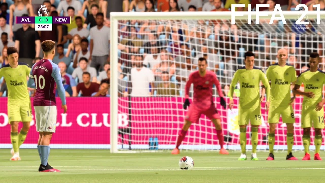 FIFA 21 - Aston Villa vs. Newcastle United | Premier League | FIFA 21 Gameplay