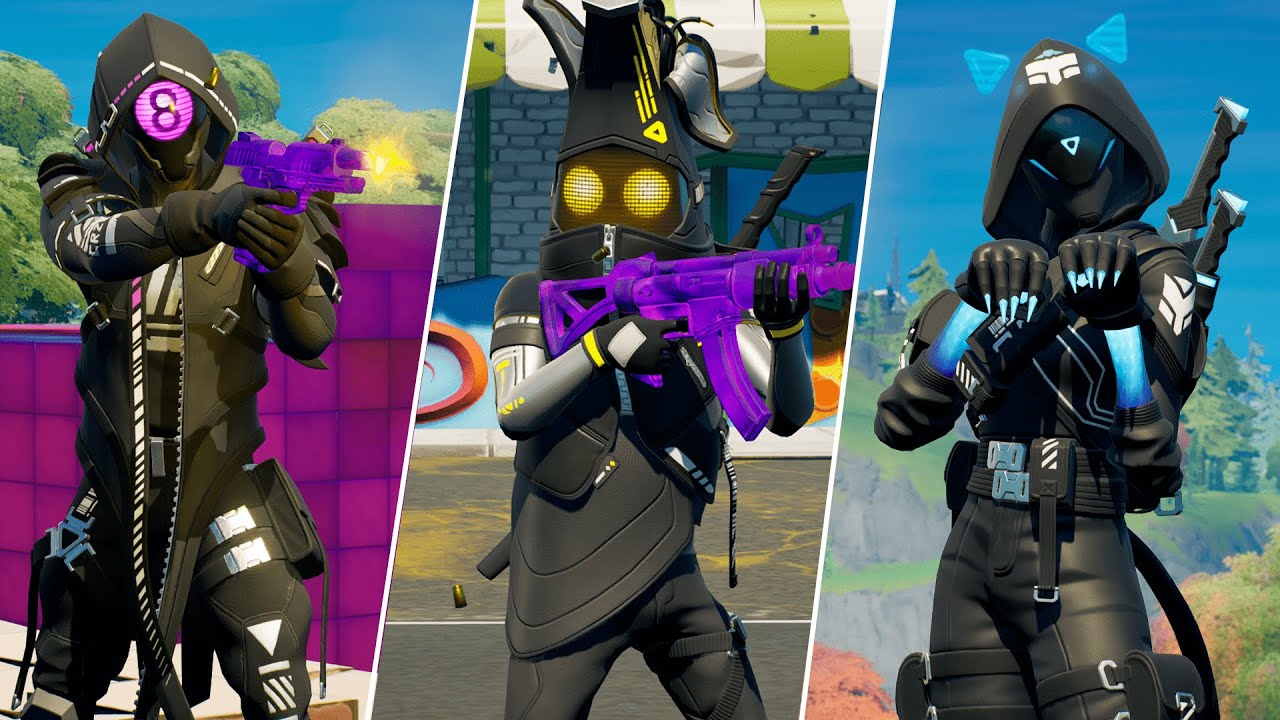 *NEW* Fortnite TECH FUTURE PACK GAMEPLAY ! (CRZ-8, Neuralynx & P33ly Skins)