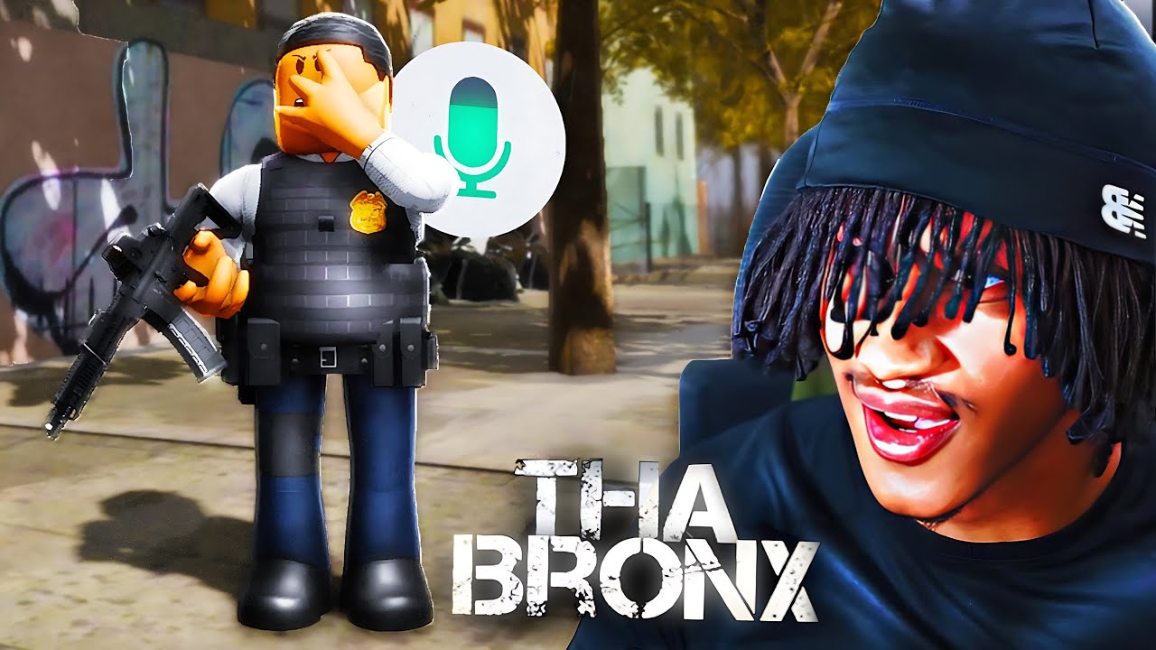 So I Became a COP in Roblox Tha Bronx 3...