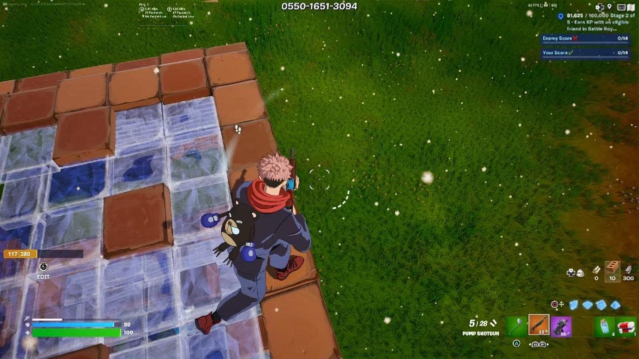 Fortnite 1v1 ft AcousticBear!