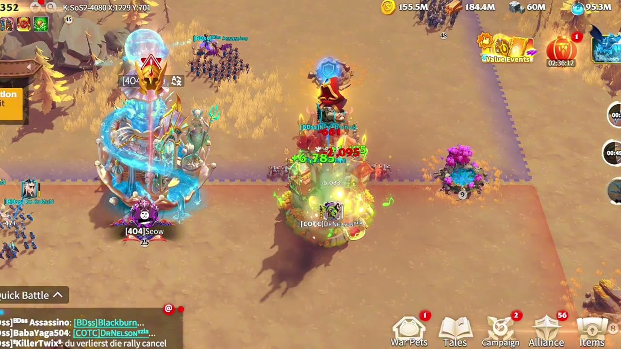 Battle Moment ( Call of dragons gameplay) #callofdragonsgame 