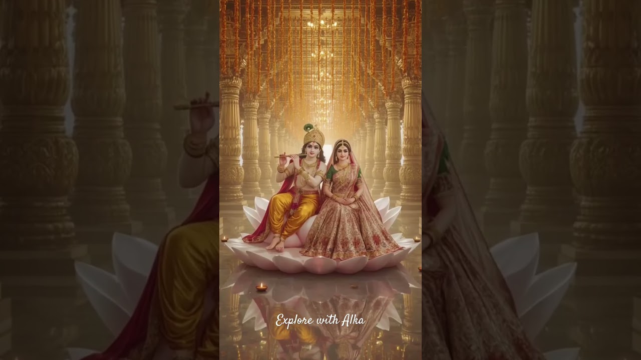 &ldquo;Spiritual Bliss 🌸 Radha Krishna Divine Connection | Shorts&rdquo; #radhakrishna #ladoogopal #shorts