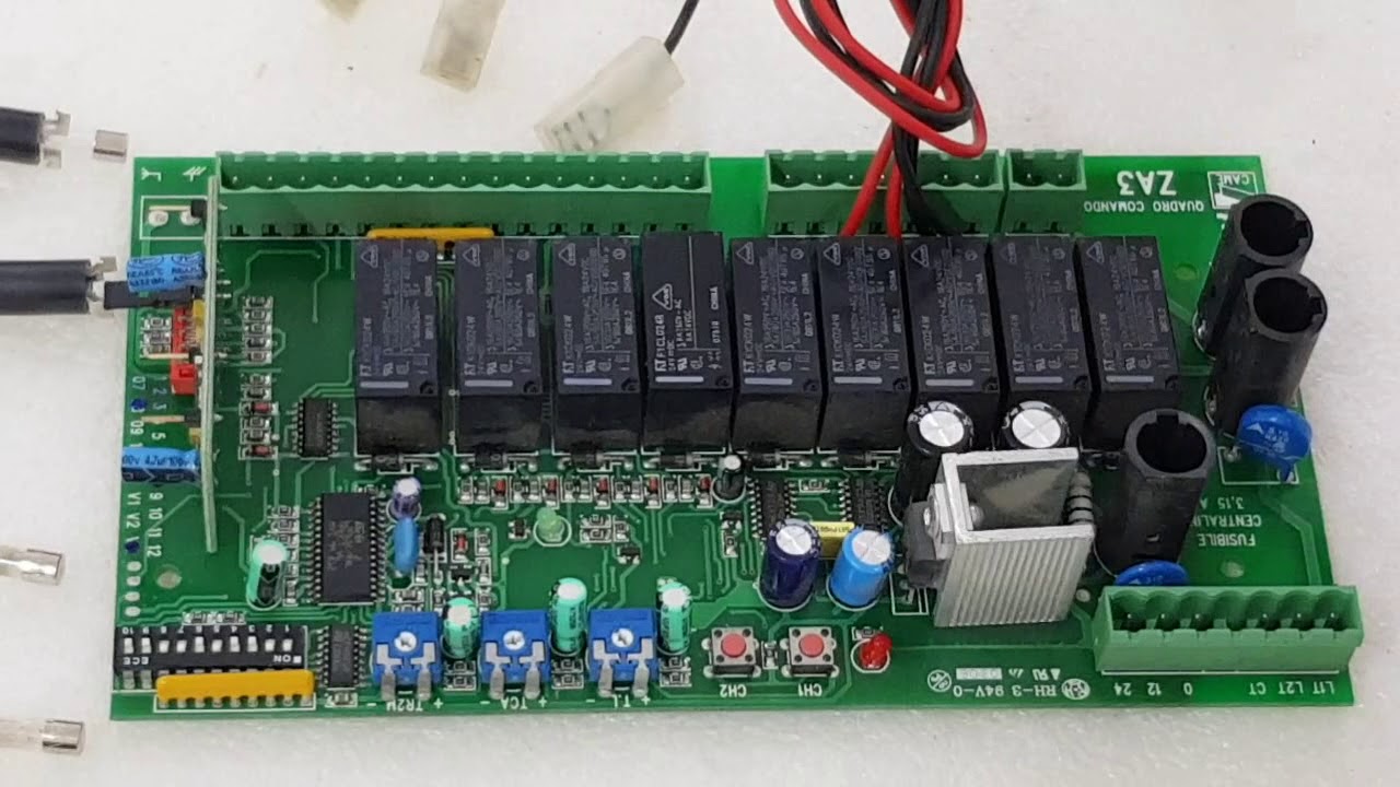 Tutorial Riparazione 1/3 Parti: Scheda Cancello Automatico Ad Ante Battenti (Causa Corto Lumaca)