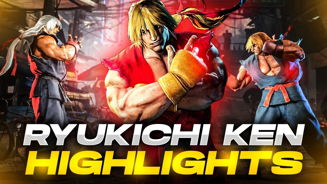 Ryukichi 🔥 World Best Ken Highlights 🔥 Street Fighter 6 Season 3 High Level Gameplay