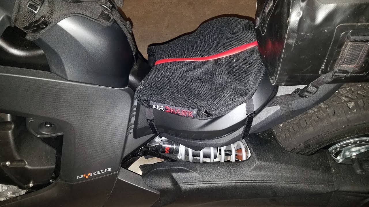 RYKER: Mounting the Airhawk Cruiser-R seat and DrySpec D38 drybag