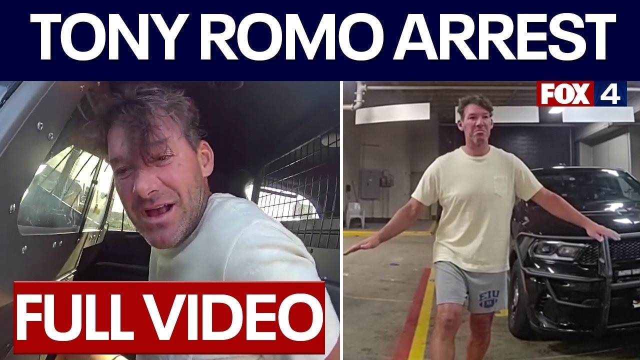Tony Romo OWI arrest: Body cam video | FULL