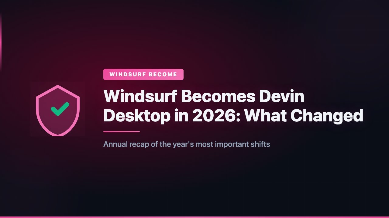 Windsurf Becomes Devin Desktop in 2026: What Changed
