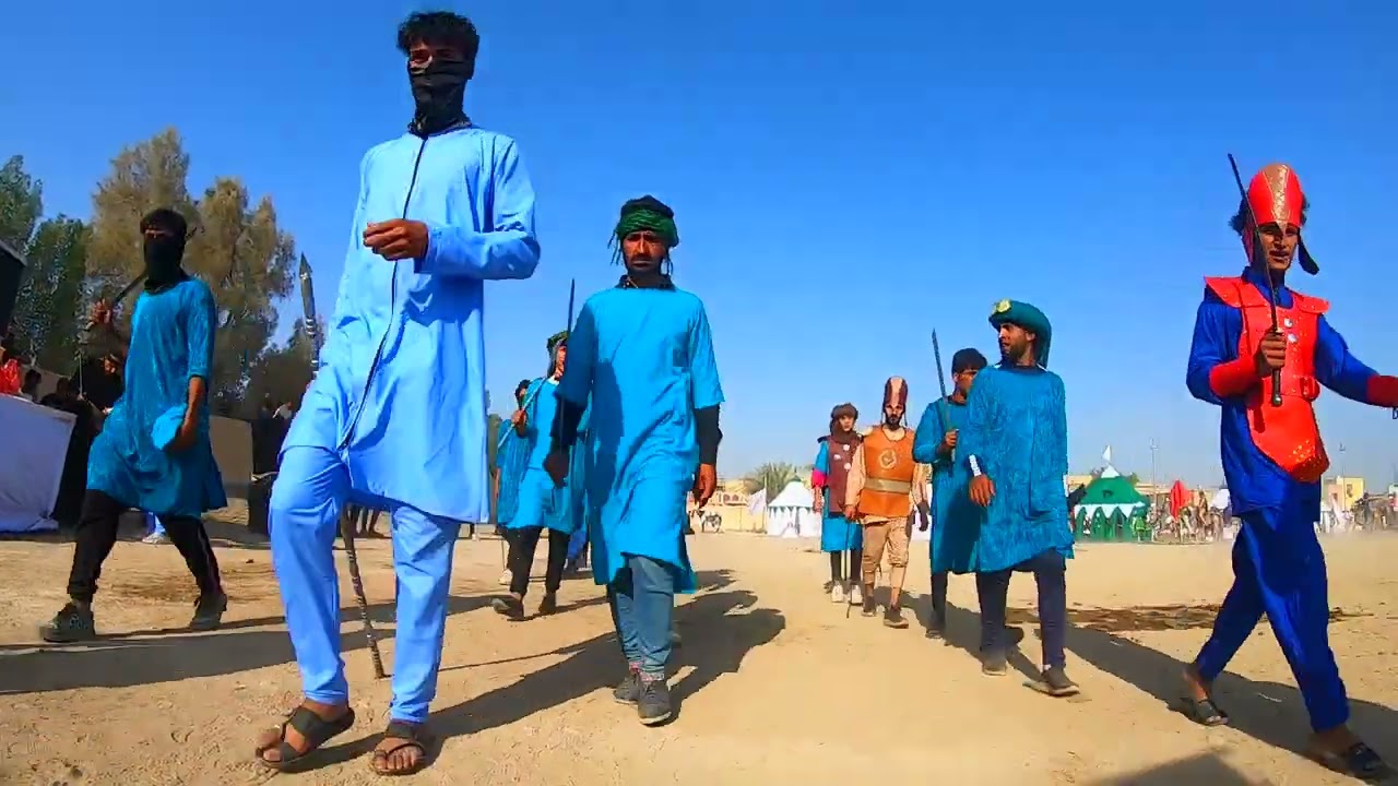 تشابيه واقعة الطف  هيئة انتظار الحجة عج الديوانية اهالي الدغارة