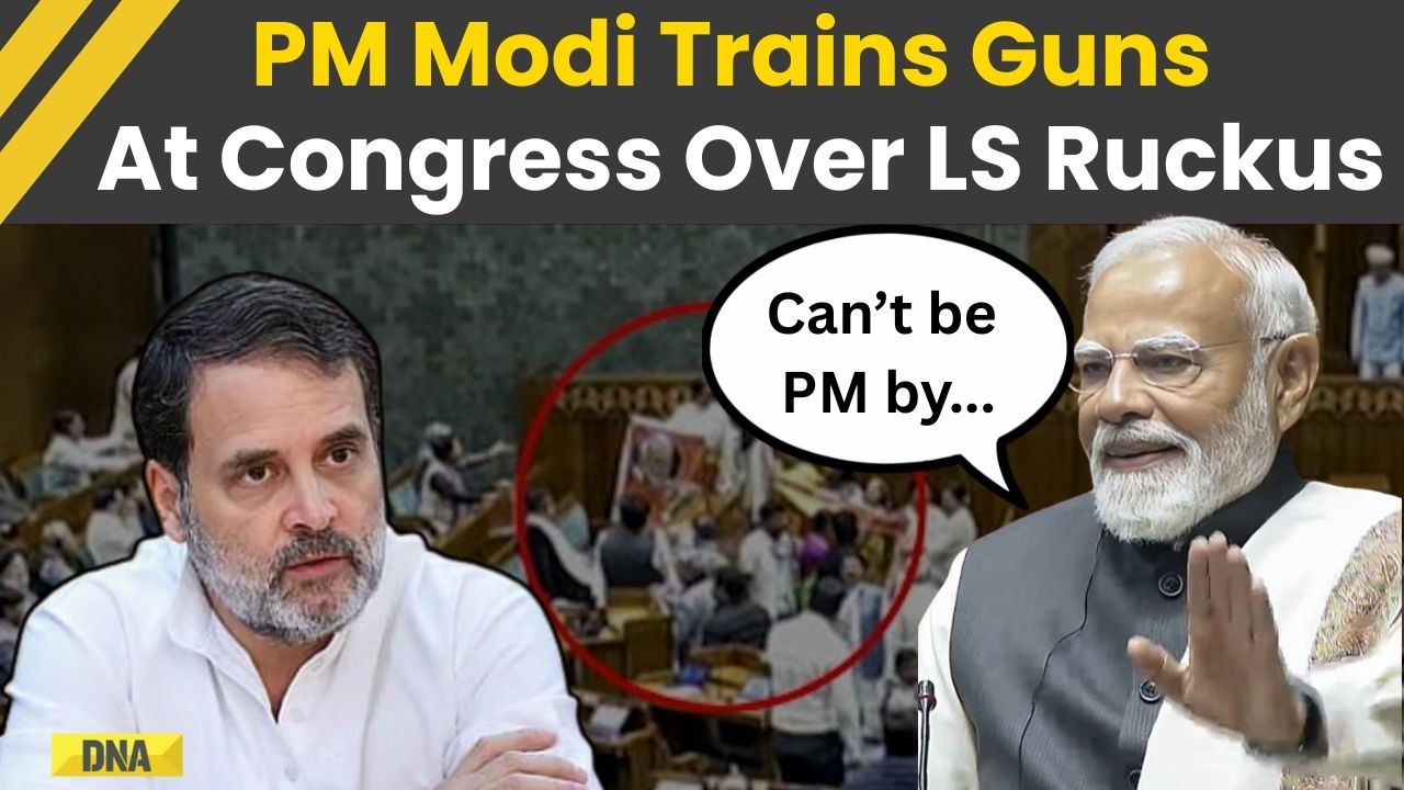 PM Modi News: PM Shreds Congress Over Parliament Ruckus, 'You Can't Become PM By Sending Women MPs'