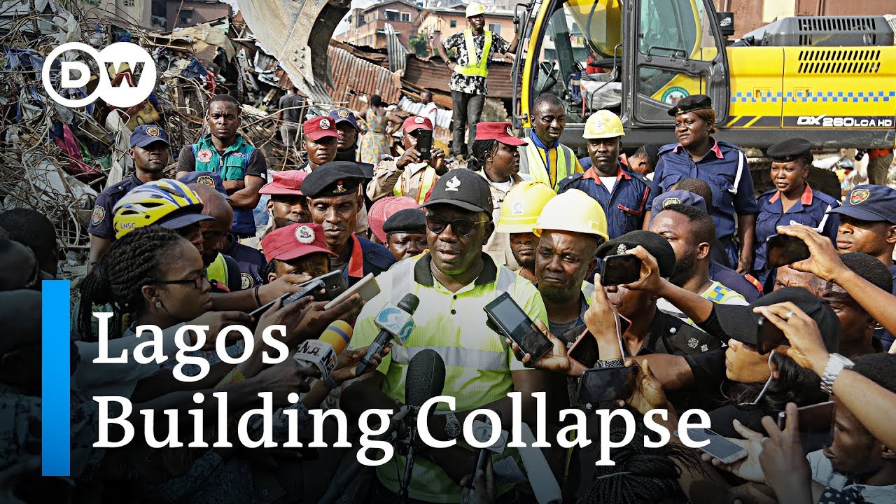 Rescue workers halt search efforts after building collapse in Lagos | DW News