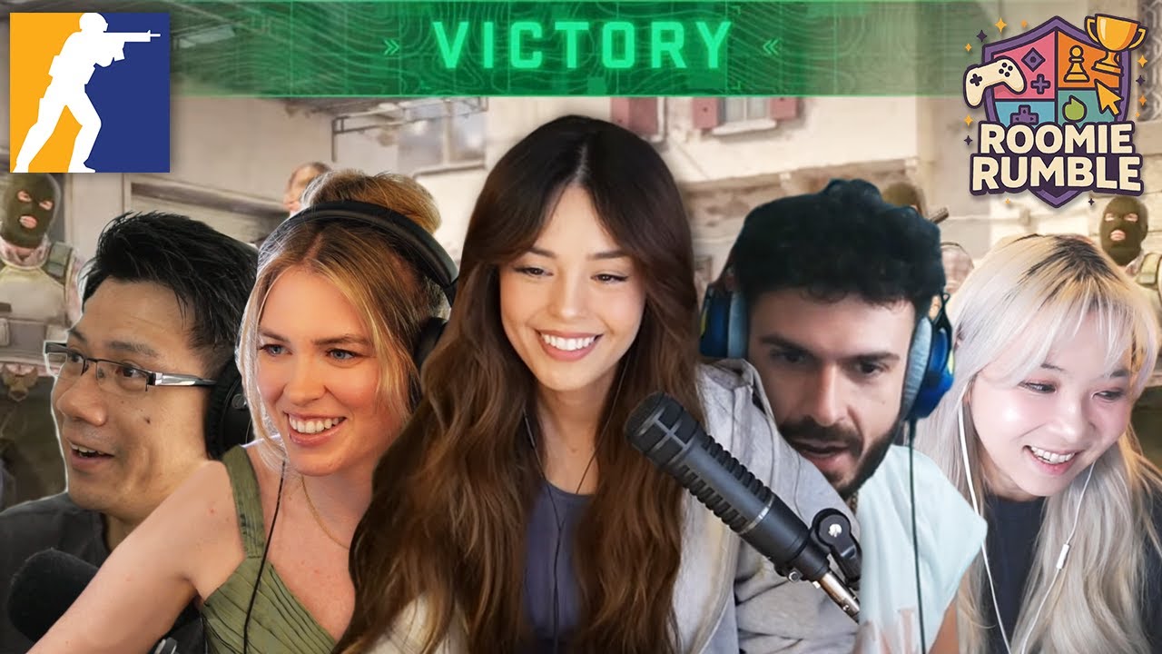 Team Valkyrae bounces back | Roomie Rumble CS2