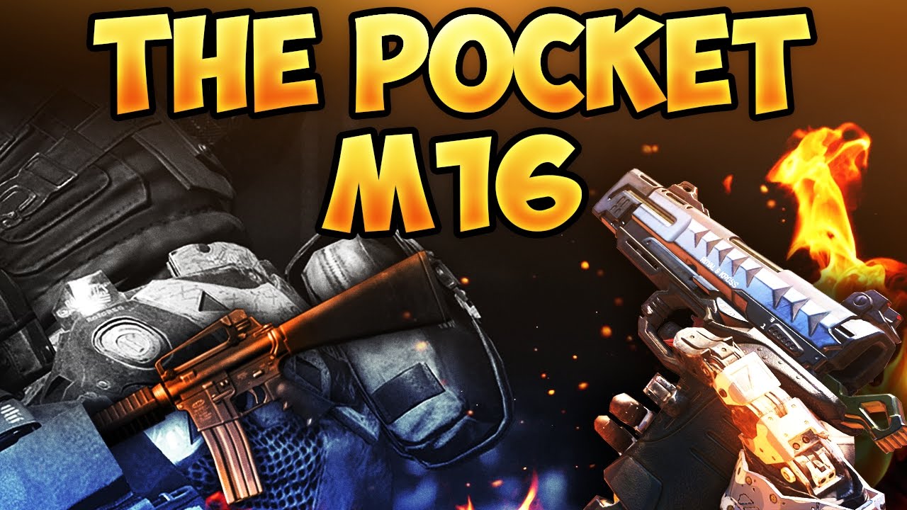 BO3 SnD - Pocket M16 Still Owns - The Pistol from Hell