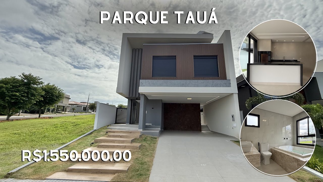 SOBRADO NO PARQUE TAUÁ | 3 SUÍTES | BANHEIRA COM HIDROMASSAGEM | 