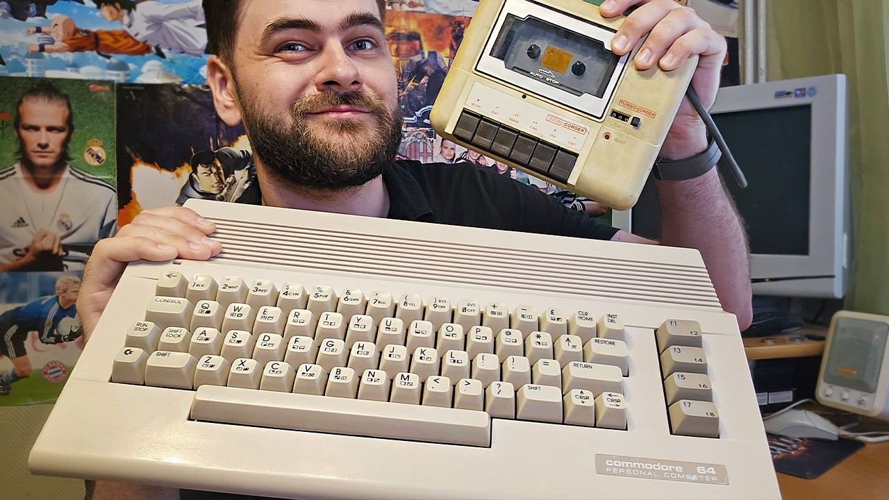 Mój pierwszy komputer dzieciństwa - Commodore 64