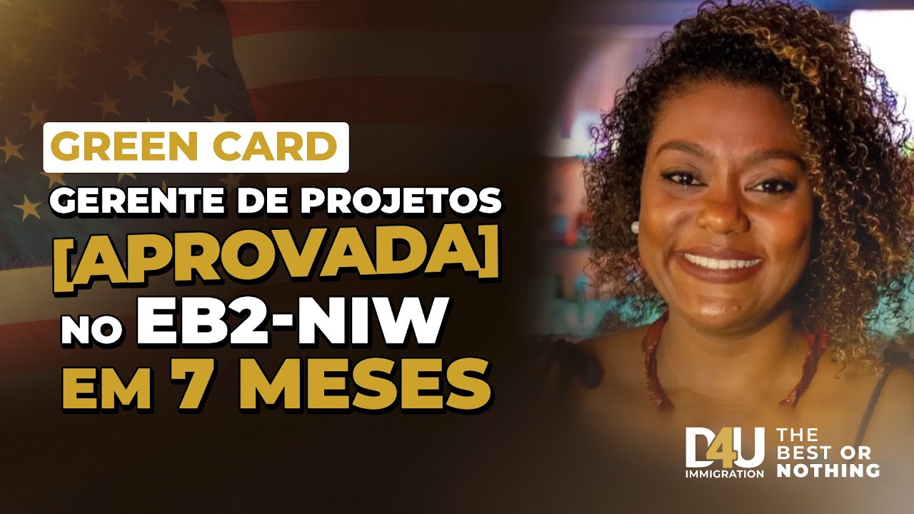 Gerente de Projetos aprovado em 7 meses para viver nos EUA