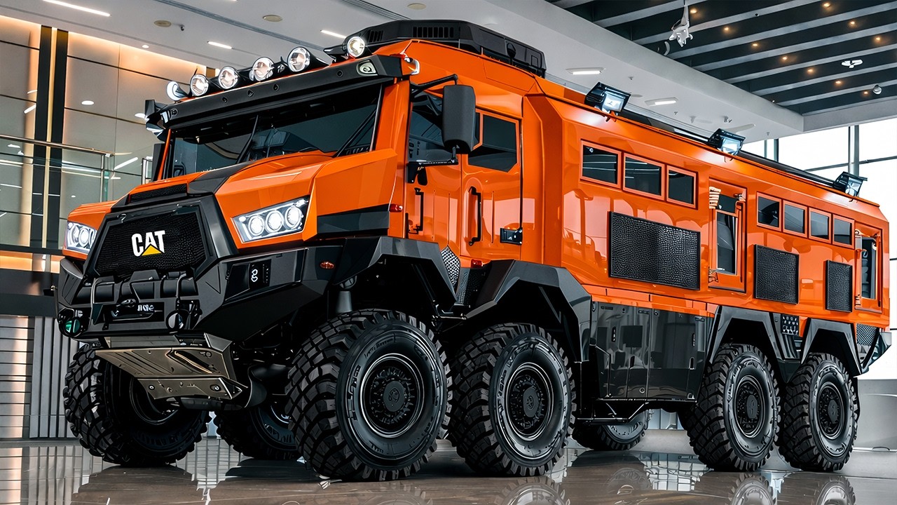 Caterpillar CatTitan X 2027 года – самый безумный внедорожный грузовик из когда-либо созданных!