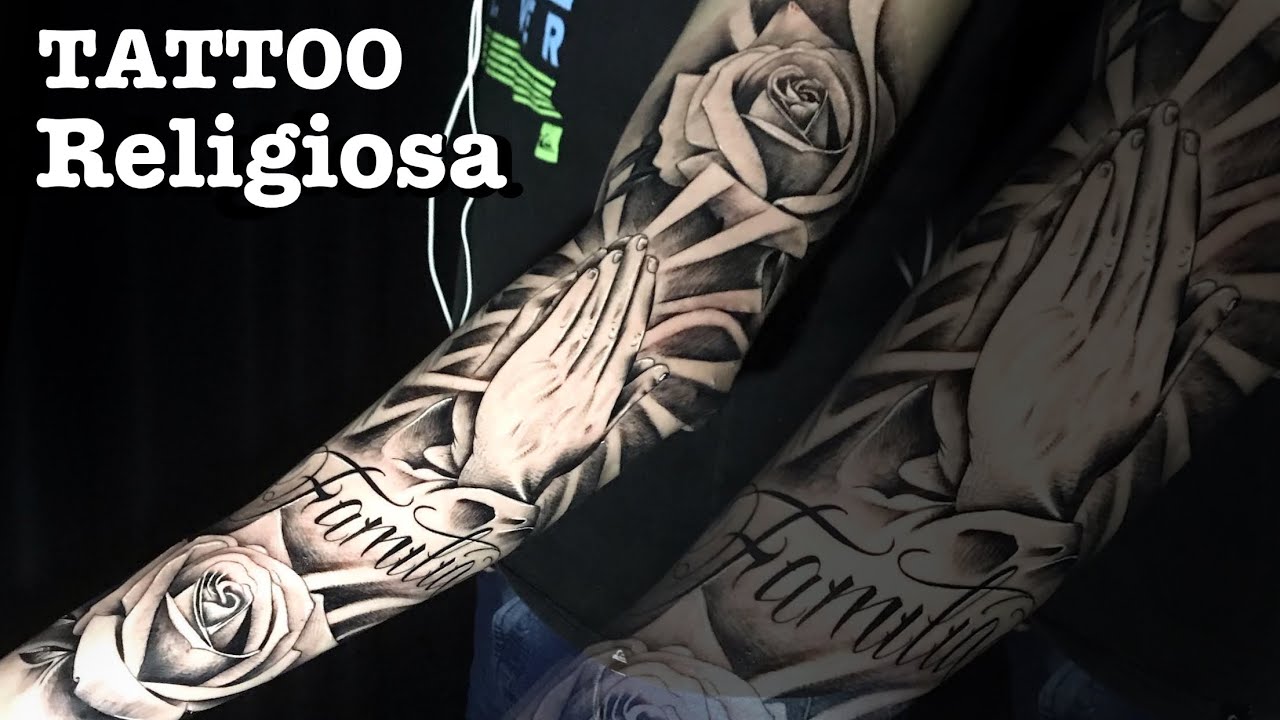 TATTOO RELIGIOSA - Timelapse (Vinícius Barnabé) ⚜️