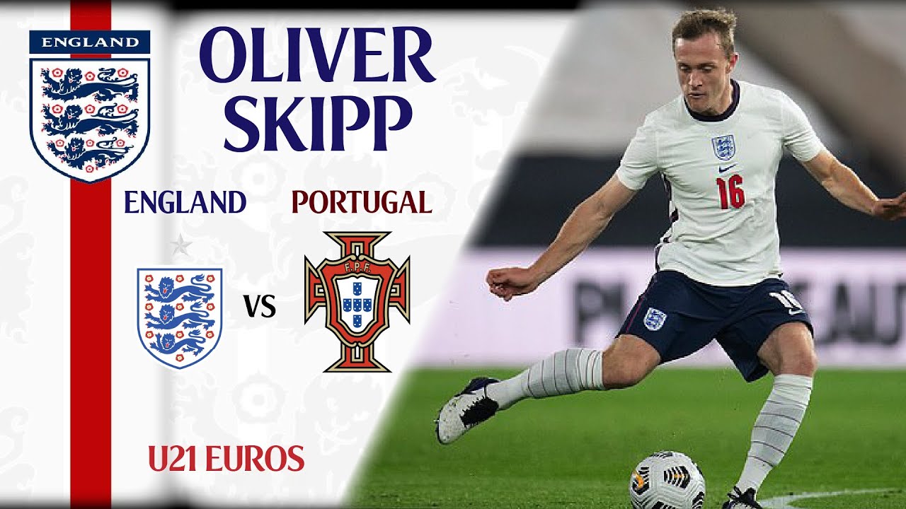 Oliver Skipp Highlights u21 Euros England vs Portugal