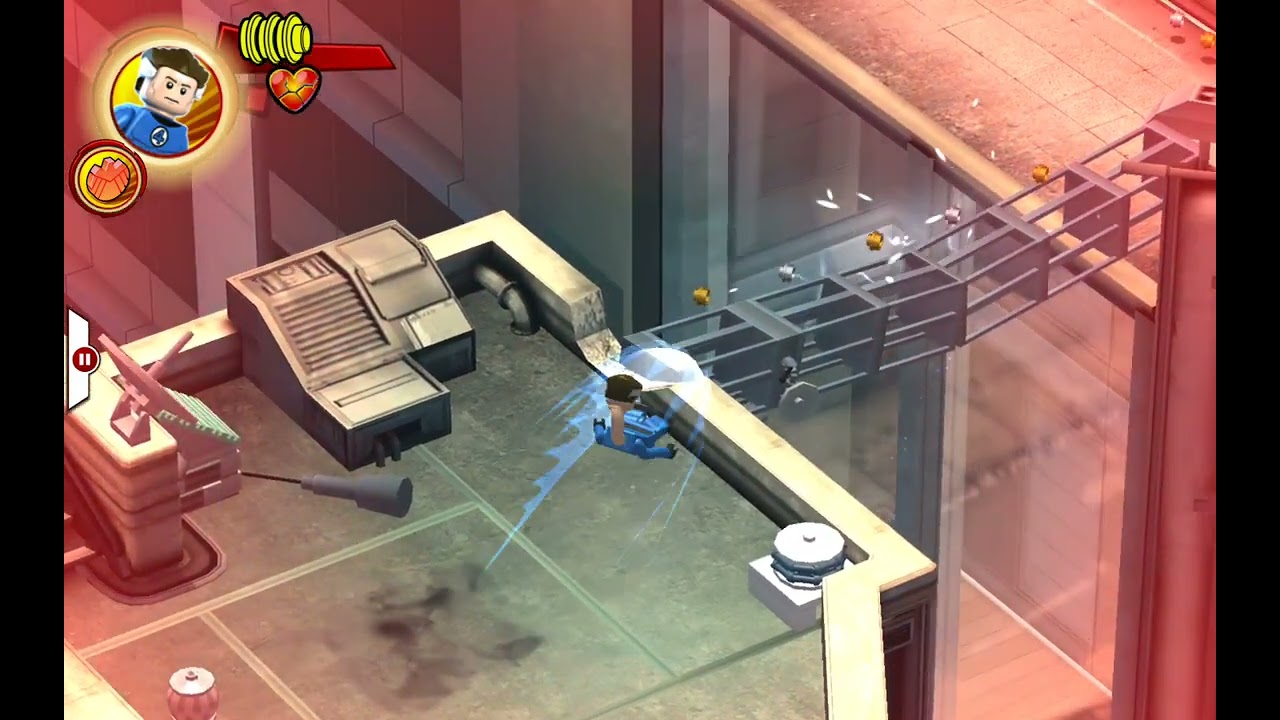 Я играю в игру LEGO MARVEL 