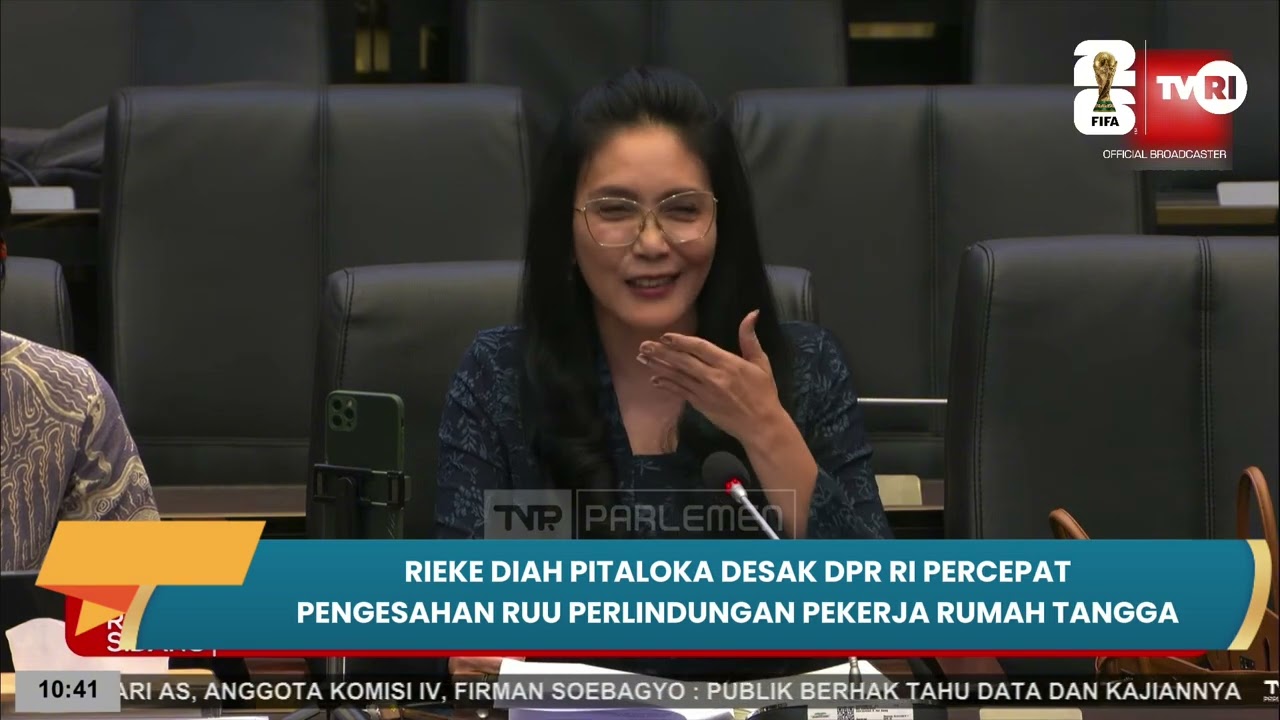 Rieke Diah Pitaloka Desak DPR RI Percepat Pengesahan RUU Perlindungan Pekerja Rumah Tangga