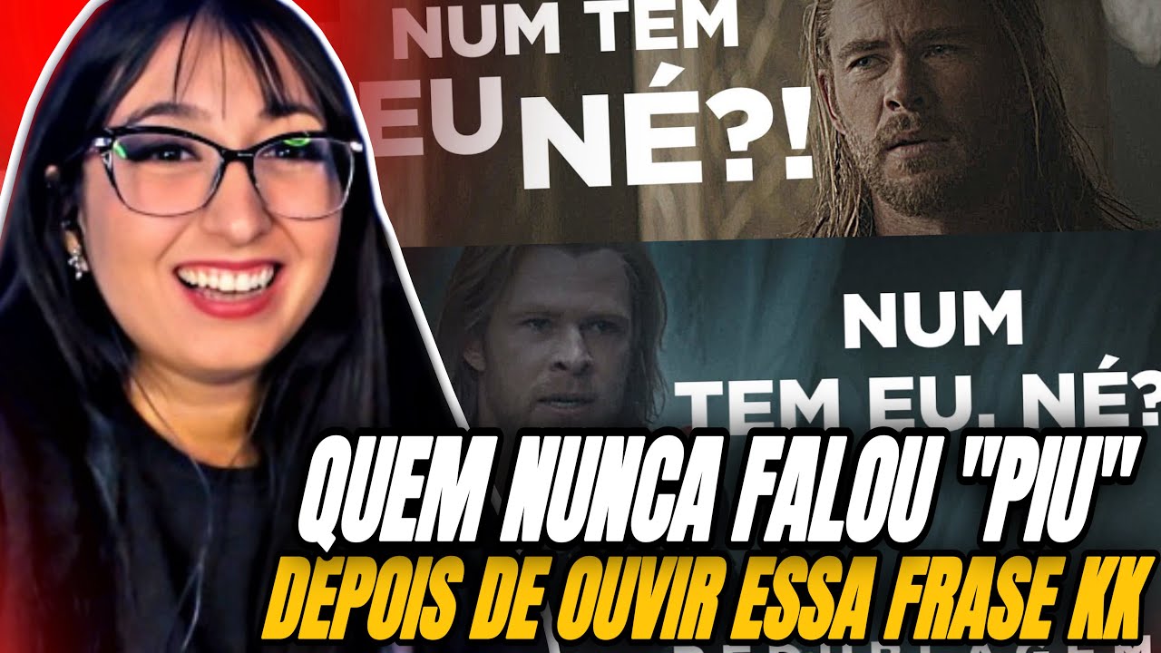 REACT PABOLLO: Thor Maluvido 1 e 2 (Par&oacute;dia Redublagem) | THAY REACT
