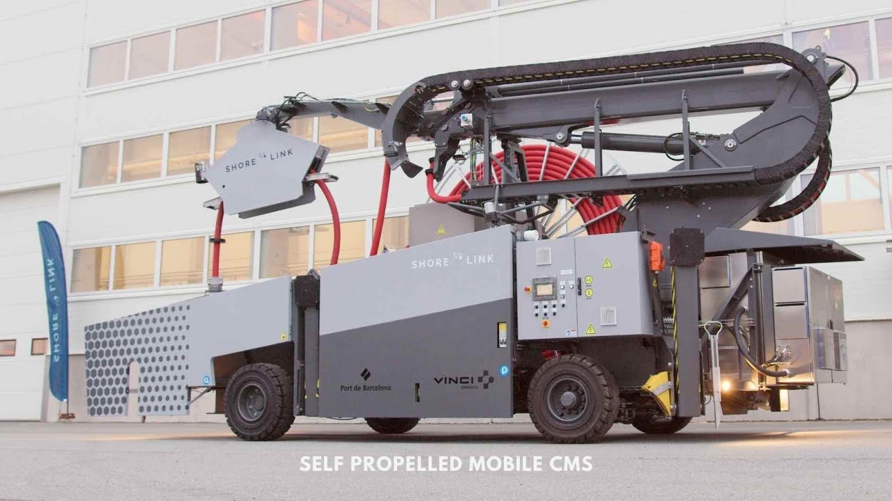 RoRoLink Mobile connecting RoRo and RoPax vessels to shore power
