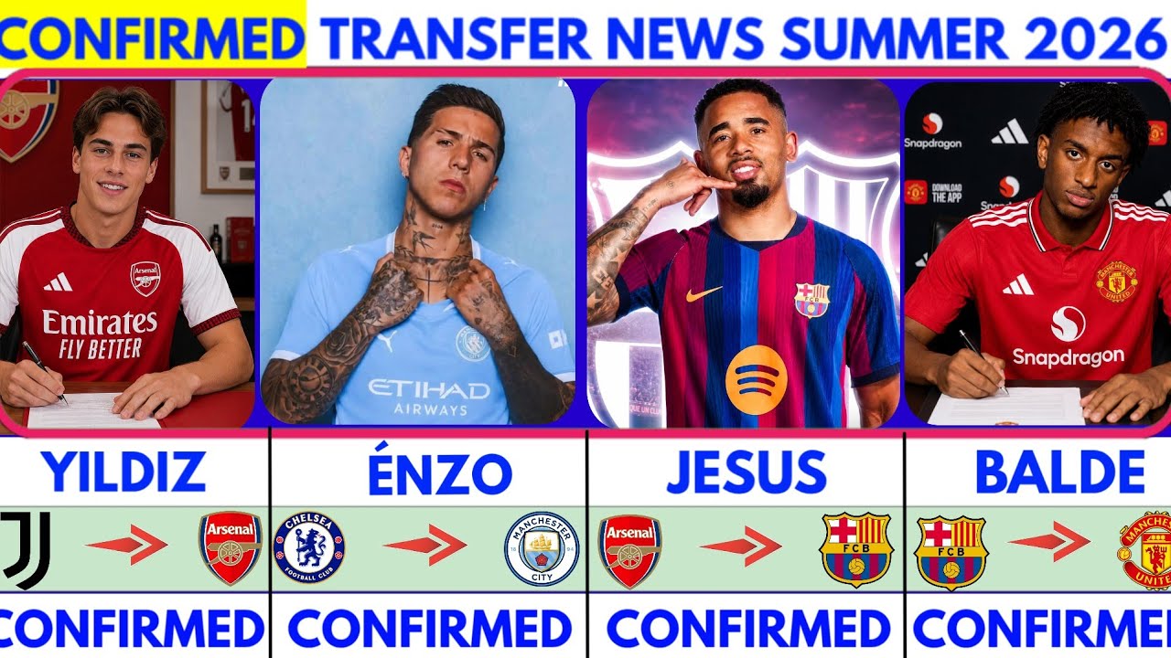 🚨LATEST CONFIRMED TRANSFER NEWS  AND RUMOURS TRANSFER NEWS  SUMMER 2026| Gakpo to city🔥 Martineli🔥