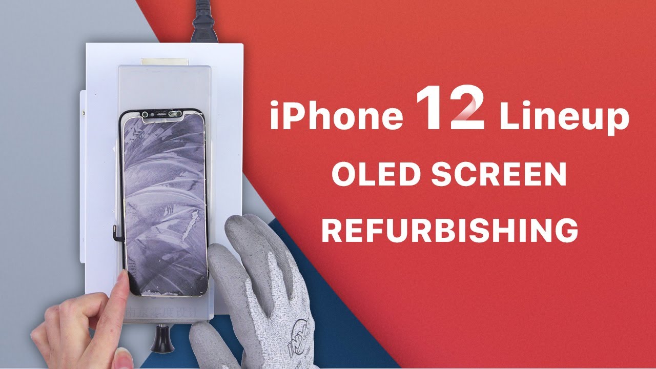 Решение REWA для восстановления OLED-дисплеев линейки iPhone 12
