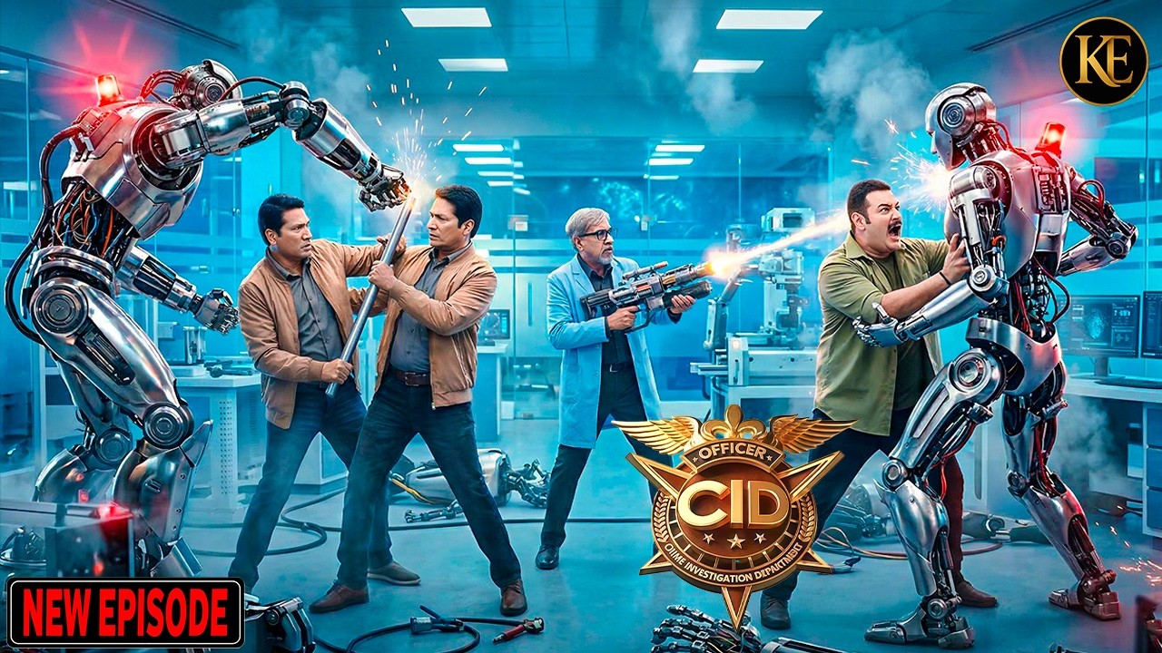लैब में रोबोट ने दया अभिजीत और पंकज पर हमला कर दिया | CID Season 2 | New Episode 2026