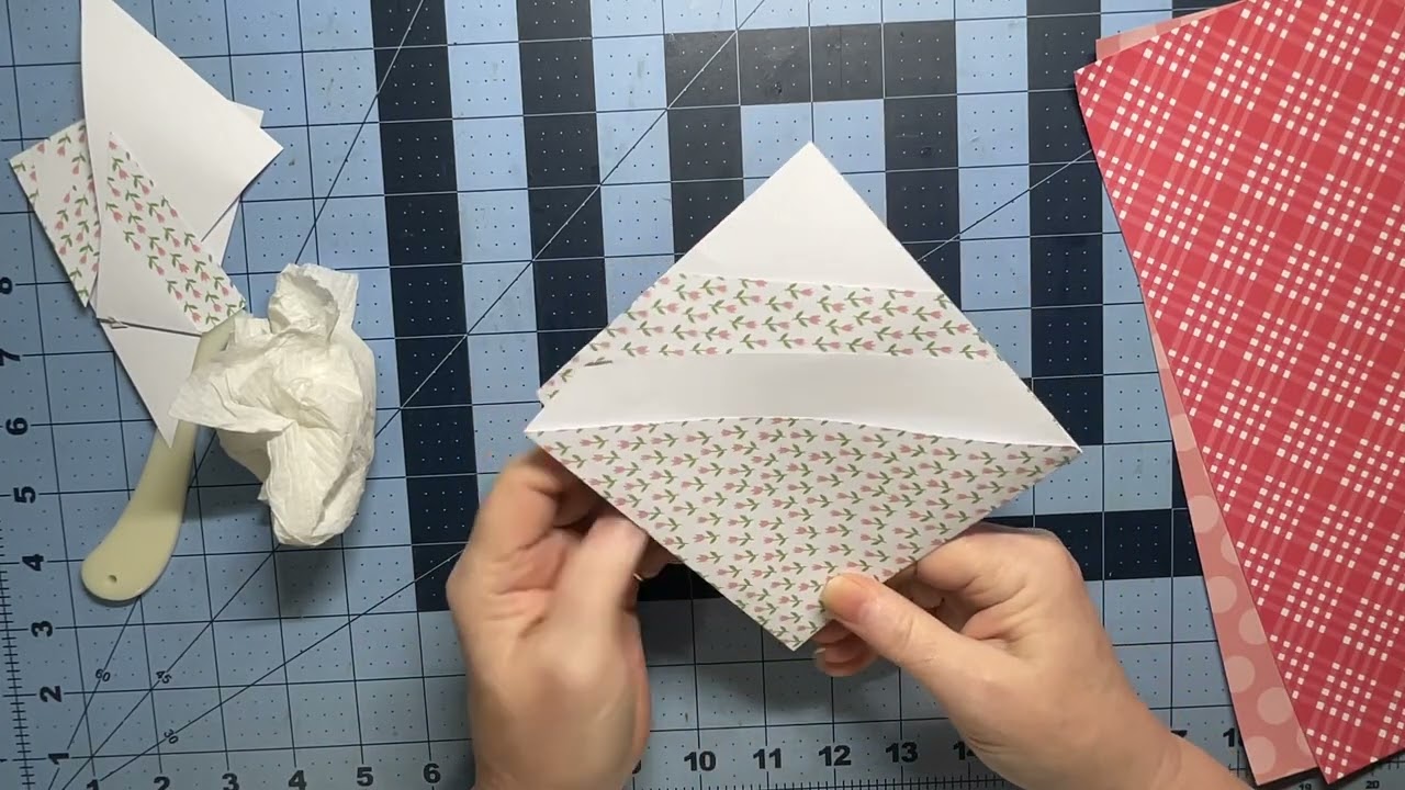 Three pockets From One Paper | @pinkmonarchprints 