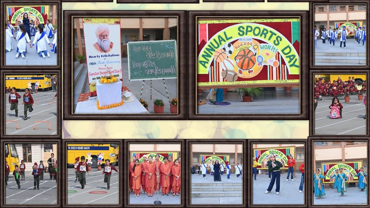 Sports Day (NSY-U.KG) + Birthday of Swami Sant Dass Ji
