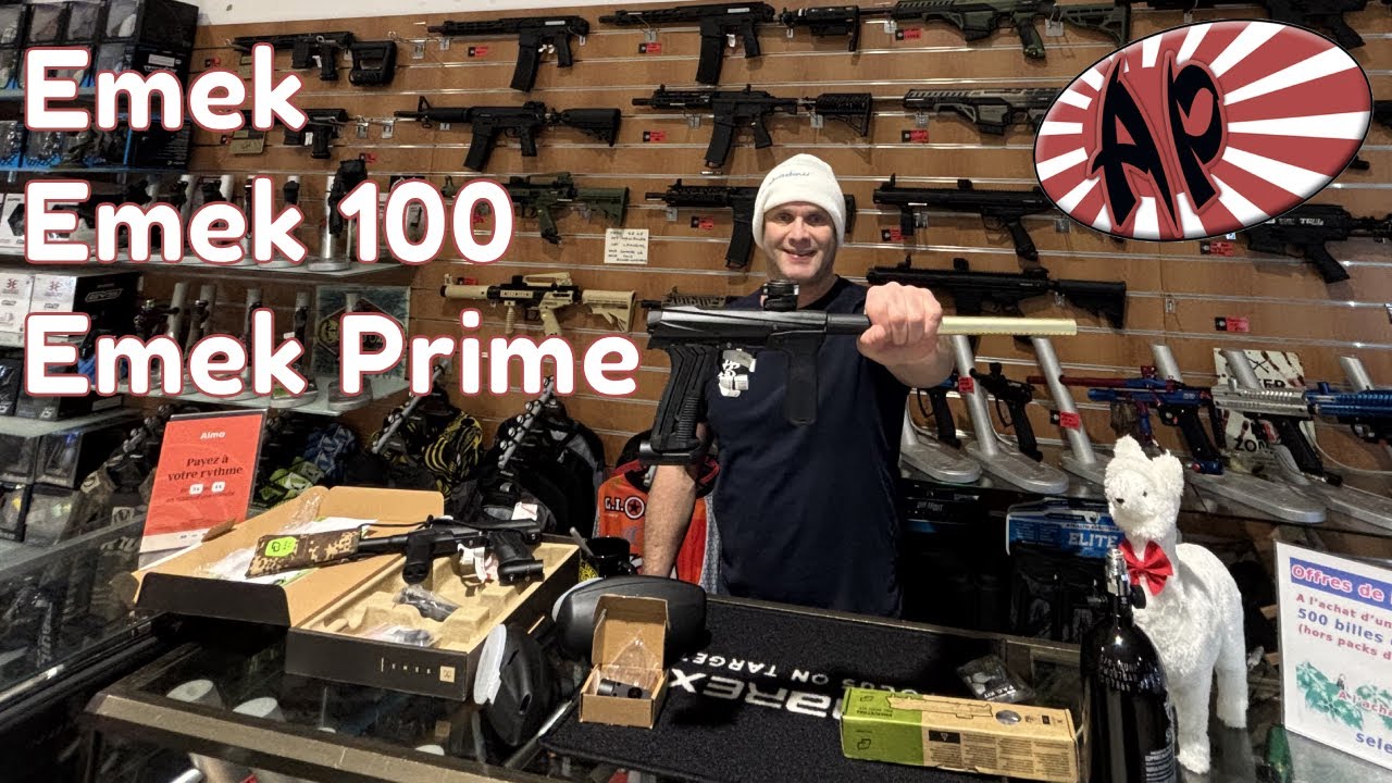 Planet Eclipse Emek, Emek 100, Emek Prime, le top des lanceurs loisir chez Alliance Paintball !