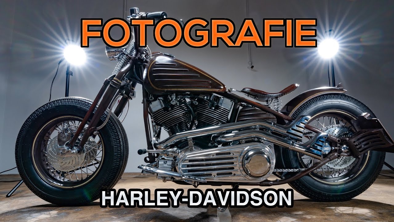 So fotografiere ich eine Harley Davidson - Motorrad