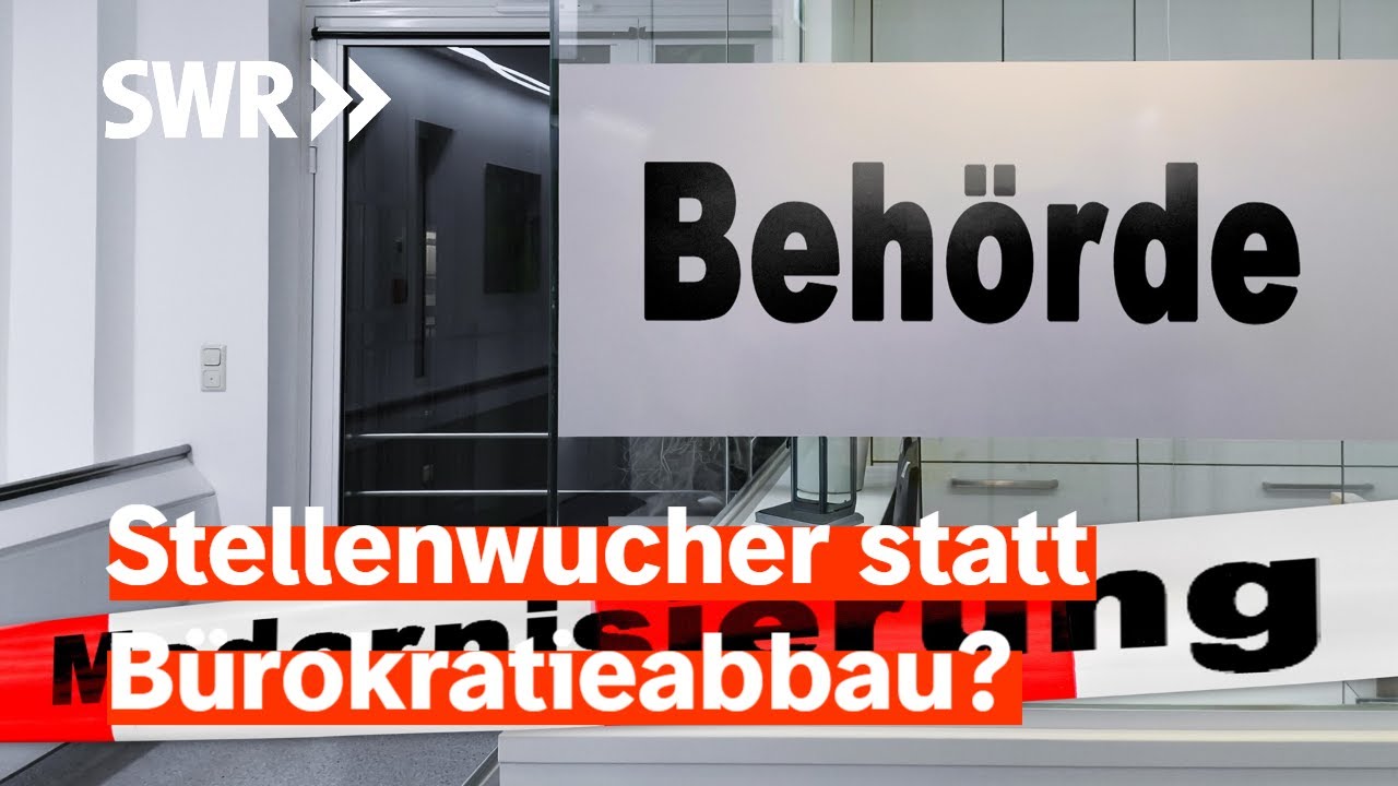 Stellenzuwachs statt B&uuml;rokratieabbau | Zur Sache Rheinland-Pfalz