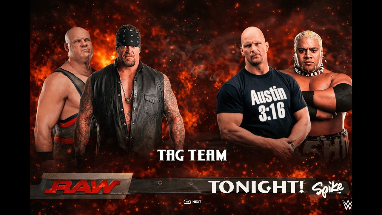 WWE 2K25 — Братья Разрушения против Икон Эры Аттитюд — Командный бой