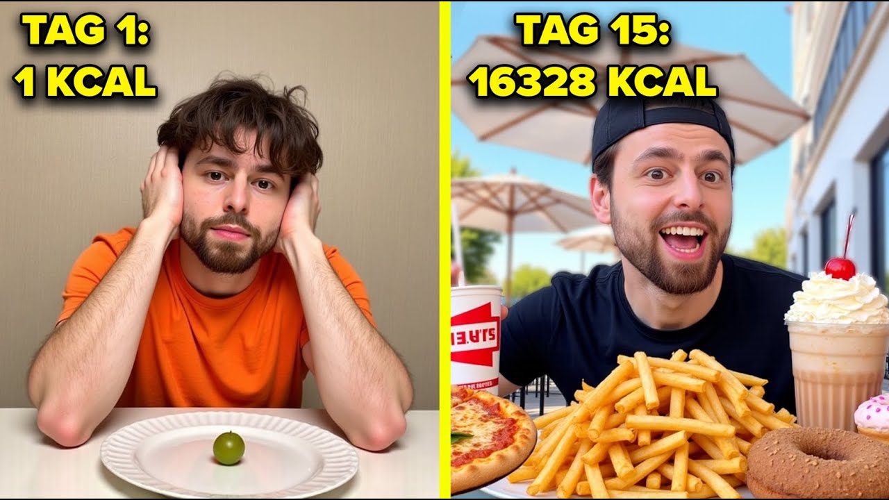 Ich habe 15 Tage lang meine Kalorien verdoppelt