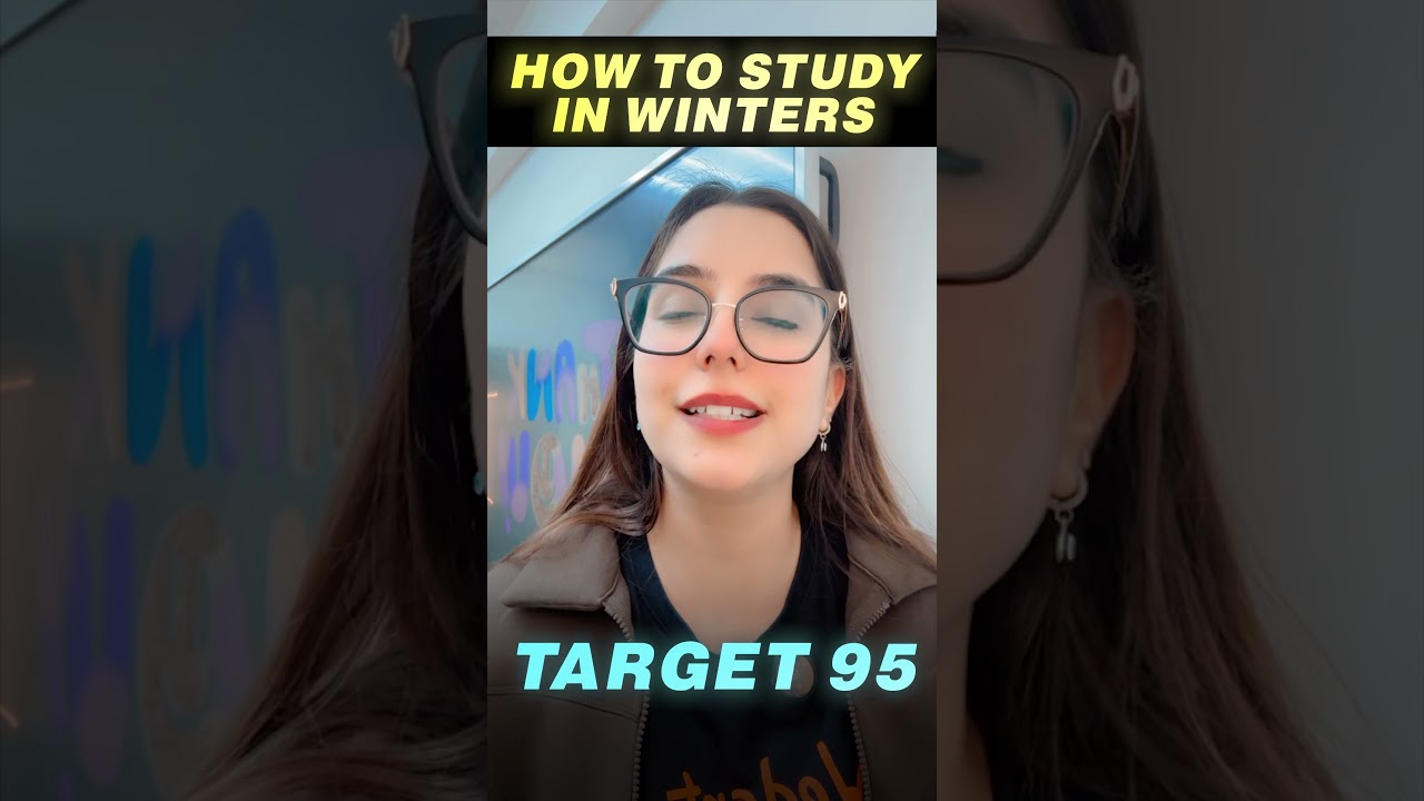 How to Stay Focused & Study Effectively in Winters | Varsha Mam