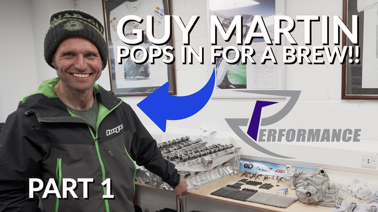 GUY MARTIN visits REPerformance for a brew – EXCLUSIVE interview!!