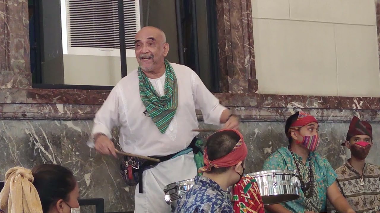 Live performance of Kontra-GaPi lead by Professor Edru Abraham at National Museum Philippines