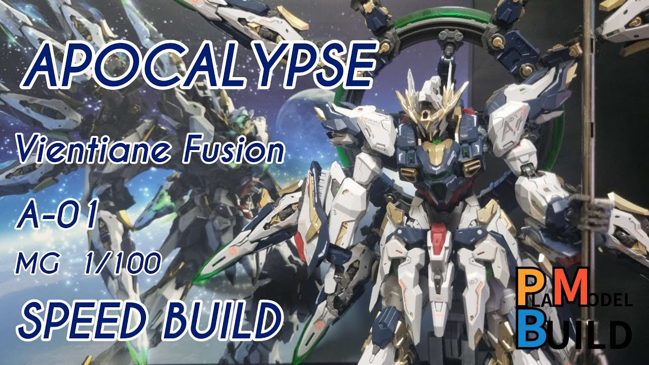 APOCALYPSE  MG 1/100 / Vientiane Fusion  A-01 / SPEED ASMR Build
