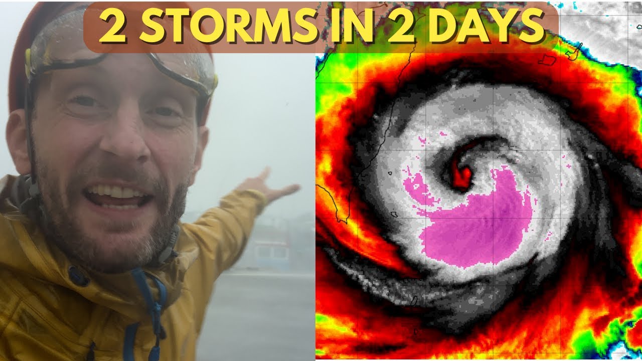 Two Storms In TWO DAYS - Inside Cat 3 Typhoon HAIKUI