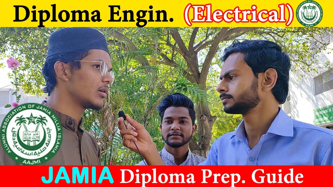 Diploma Engineering. (Electrical Branch) form Jamia Miilia Islamia #jmi || Public Talks