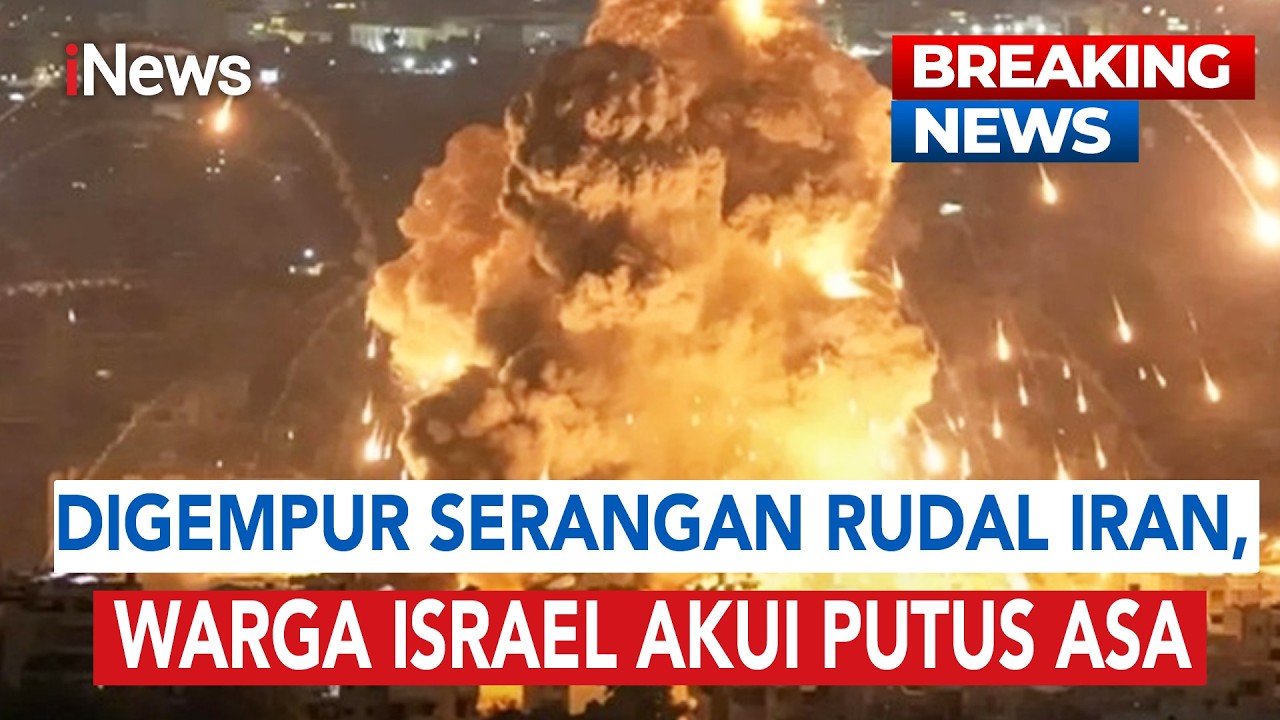 Digempur Rudal Iran Terus-menerus, Warga Israel Akui Putus Asa | BREAKING NEWS