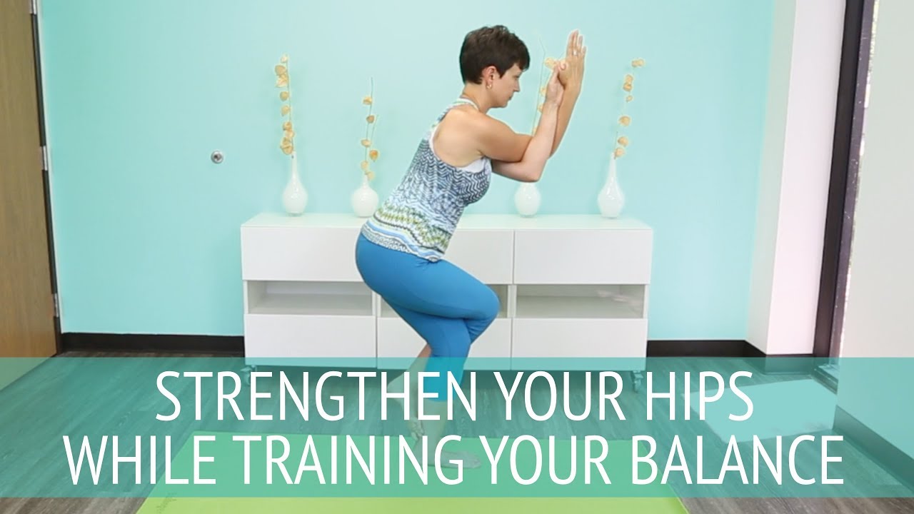 Strengthen your hips while training your balance