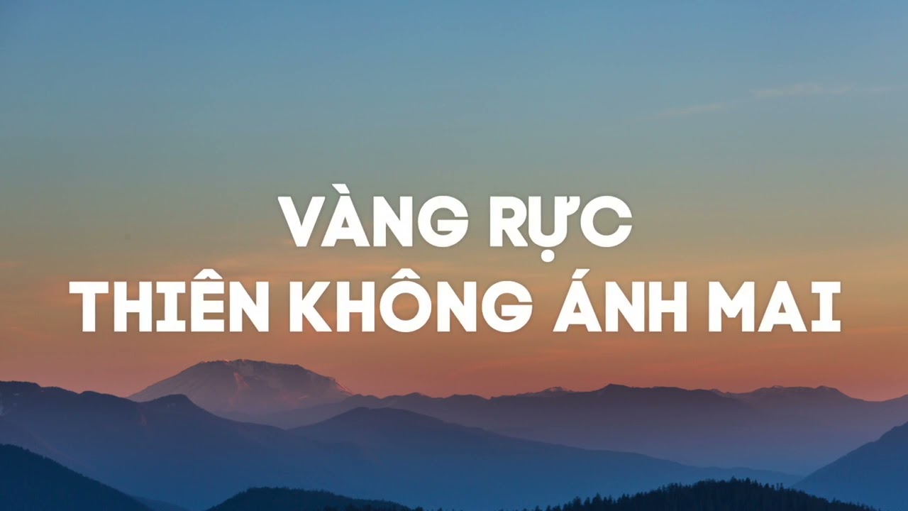 TC 031 - V&Agrave;NG RỰC THI&Ecirc;N KH&Ocirc;NG &Aacute;NH MAI // Nh&oacute;m T&ocirc;n Vinh Ch&uacute;a 2025