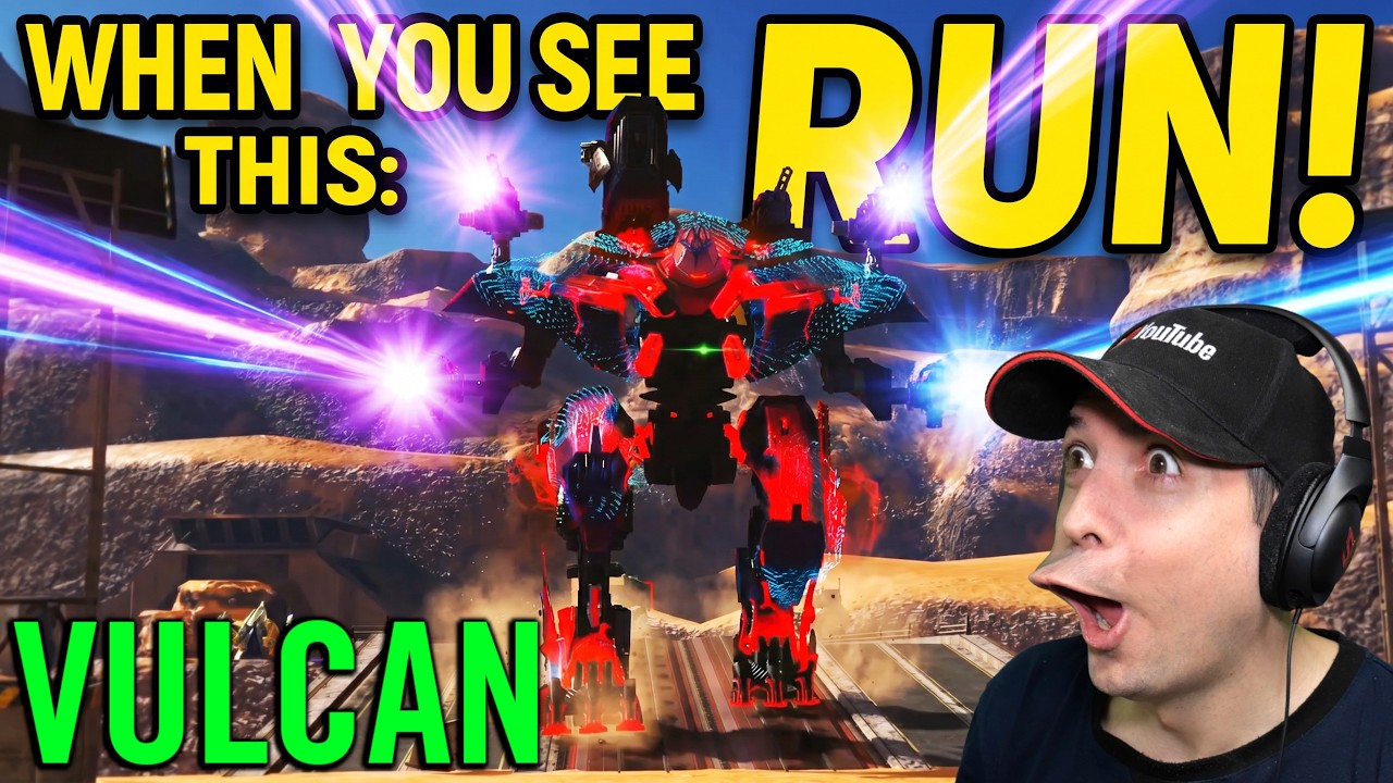 Manni НАКОНЕЦ-ТО пробует НОВОГО РОБОТА: VULCAN в War Robots