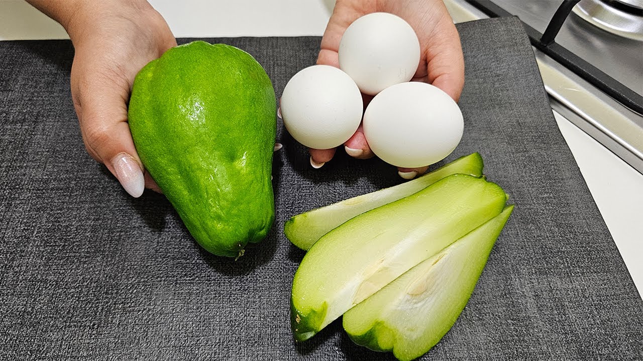 CHUCHU COM OVO ASSIM VOCÊ VAI QUERER COMER TODOS OS DIAS ! 😋